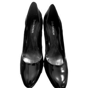 SIZE 8- UEC-Enzo Angiolini Bablaya Pointed High Heel/ pumps black  3-inch heel